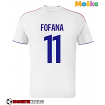 Moške Nogometnih dresov Olympique Lyonnais Malick Fofana #11 Domači 2025-26 Kratki rokavi